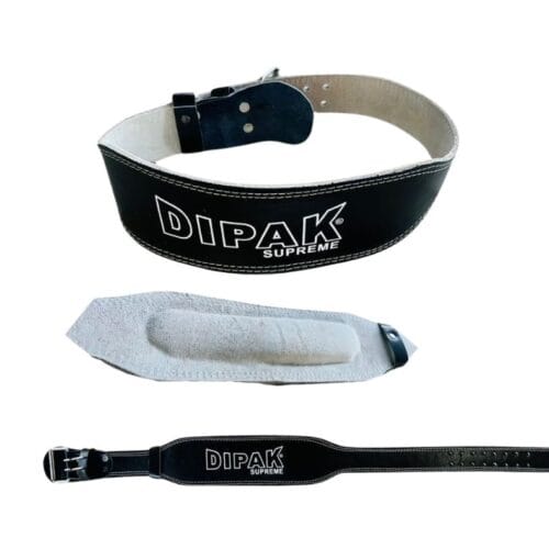 Gym Belt Leather - Dipak Supreme Edition