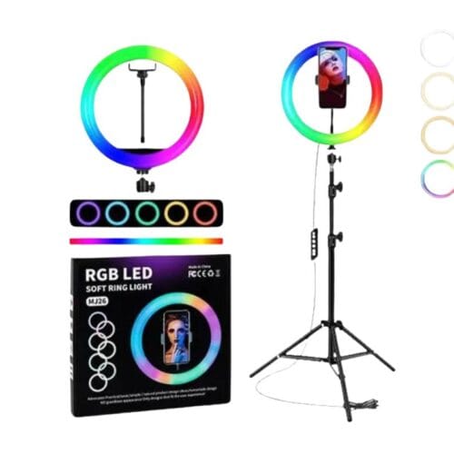 Rgb Led Soft Ring Light MJ26