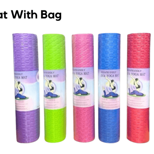 YOGA MAT WITH BAG 4MM